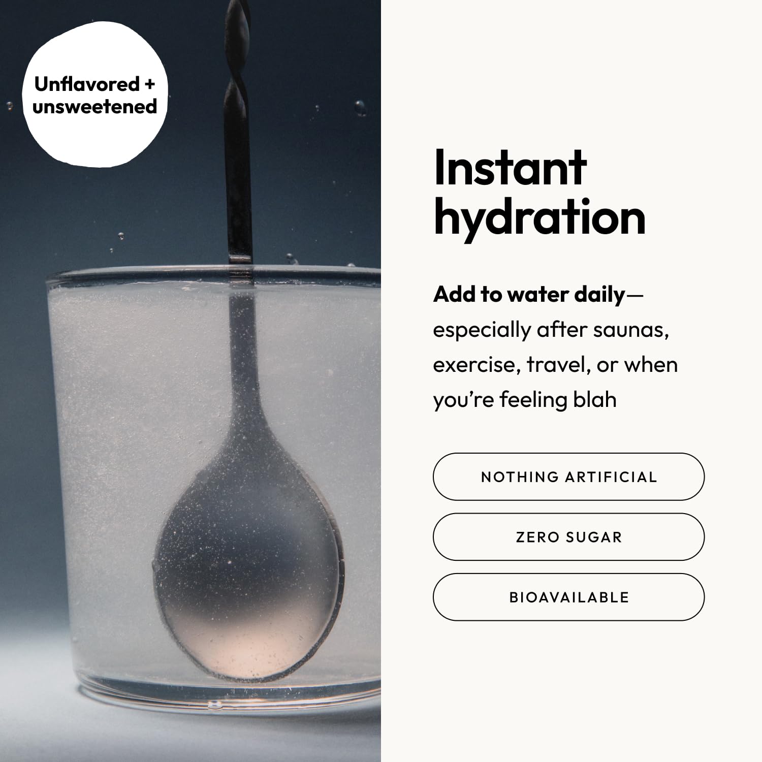 Moon Juice Mini Dew ingredients label highlights clean minerals