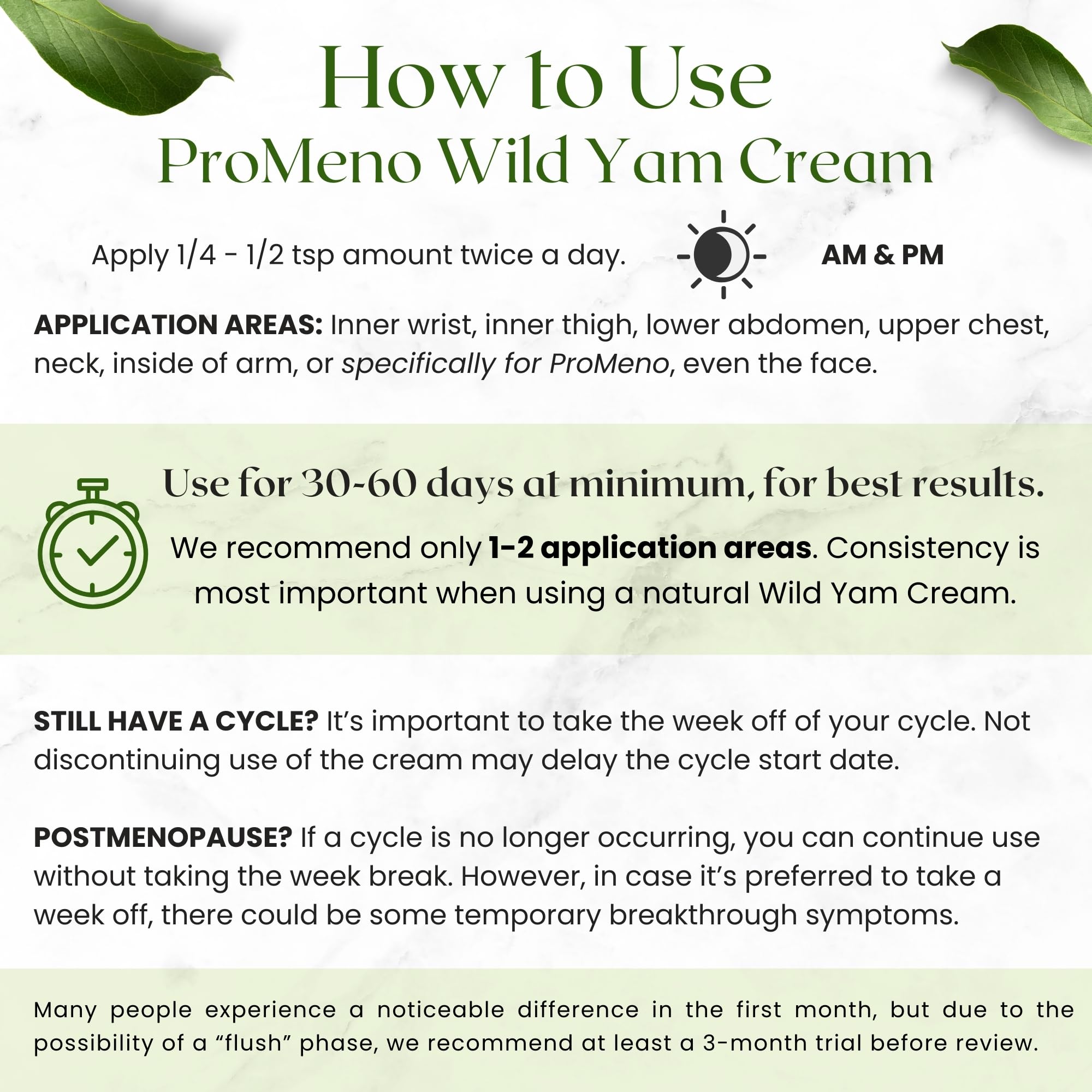 MoonMaid Botanicals ProMeno Wild Yam Cream on skin highlighting deep hydration benefits