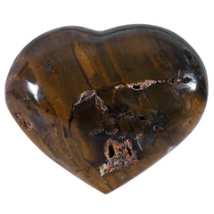 moonsix Ocean Agate Puffy Heart held in hand for calm focus and inspiration