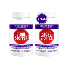 Moonstone Stone Stopper bottle pour showcases easy daily intake for kidney health support.