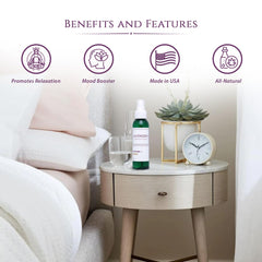 Moonwater Elixirs bottle with amethyst crystals for tranquil energy.