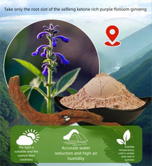 MOORCHOCO Dan Shen powder 120 mesh for fast dissolution in water.