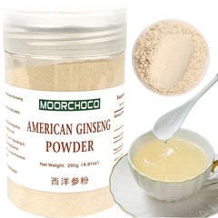 MOORCHOCO ginseng powder jar for daily smoothies and tea