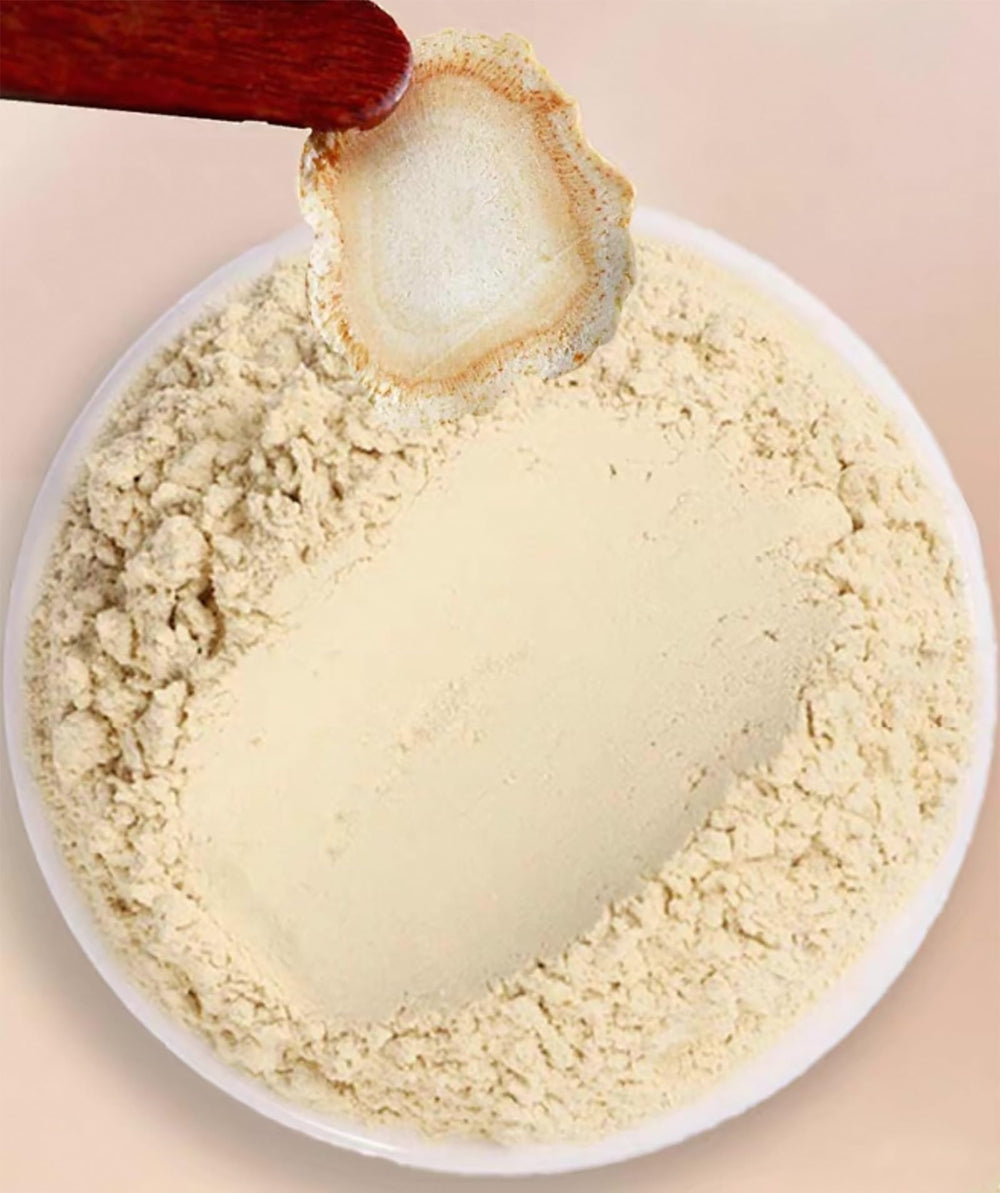 MOORCHOCO ginseng powder pour for easy dosing into beverages