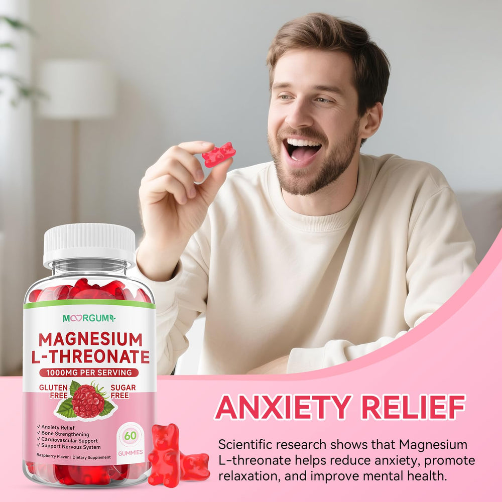 MOORGUMY daily-use gummies pictured for everyday focus and calm moments.