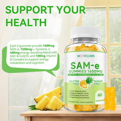 MOORGUMY sugar-free and gluten-free label communicates allergen-friendly gummies