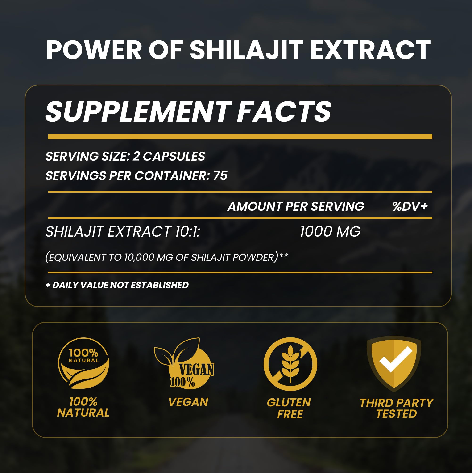 MORARE capsules closeup showcases pure Shilajit formula for sustained vitality