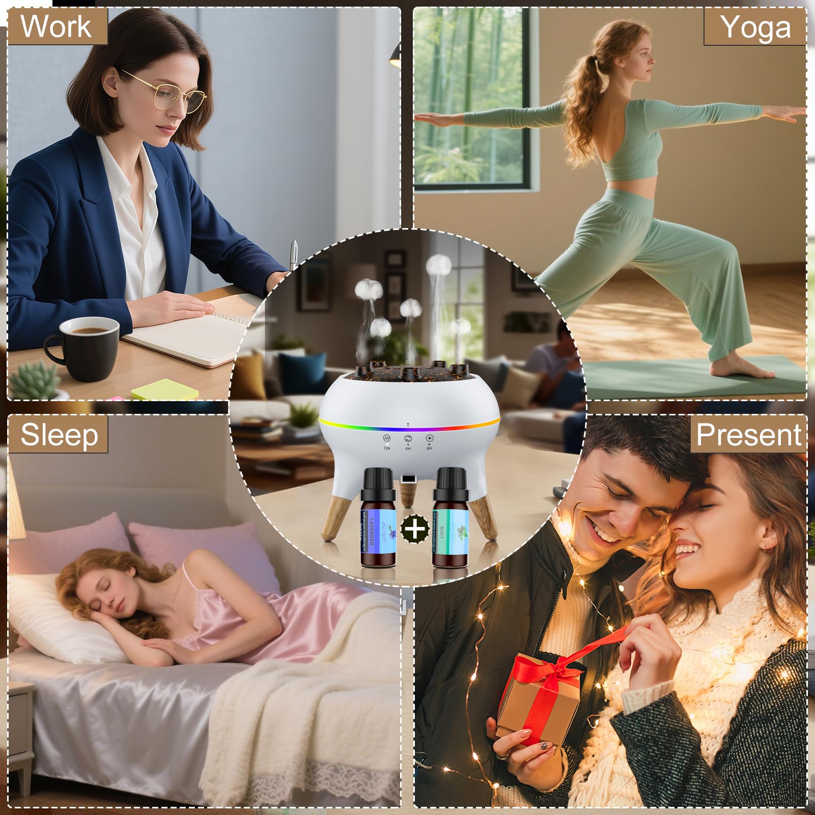 Morbou diffuser automatic-off feature keeps peace of mind