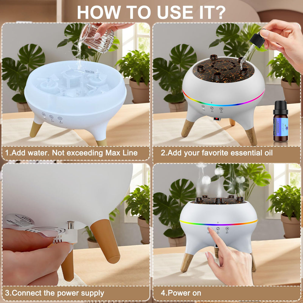 Morbou diffuser remote control for easy setup