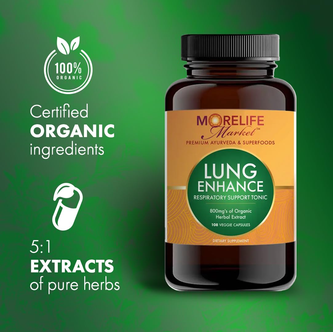Herbal blend sits beside Triphala and other wellness regimens.