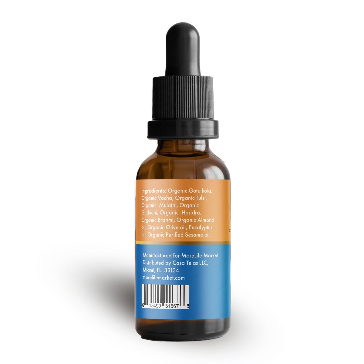 MoreLife Market Pranify Cleanse Nasya Oil label close-up for trust and quality.