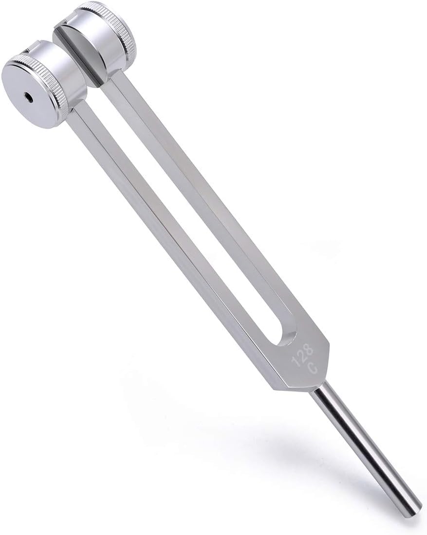 MoResolune 128 Hz paired with 136.1 Hz tuning forks for enhanced tone