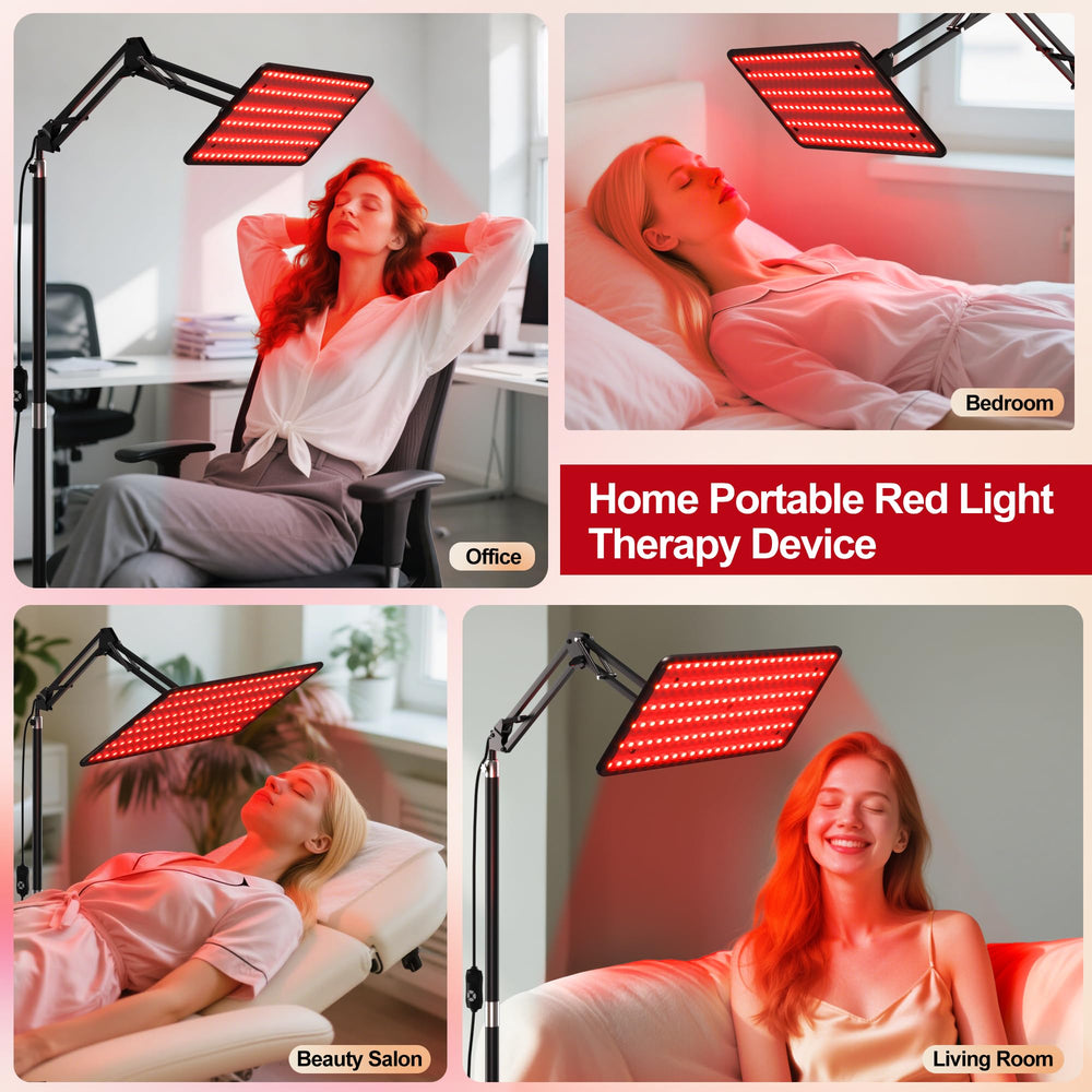 Morfone 660nm visible red-light highlighting surface care applications