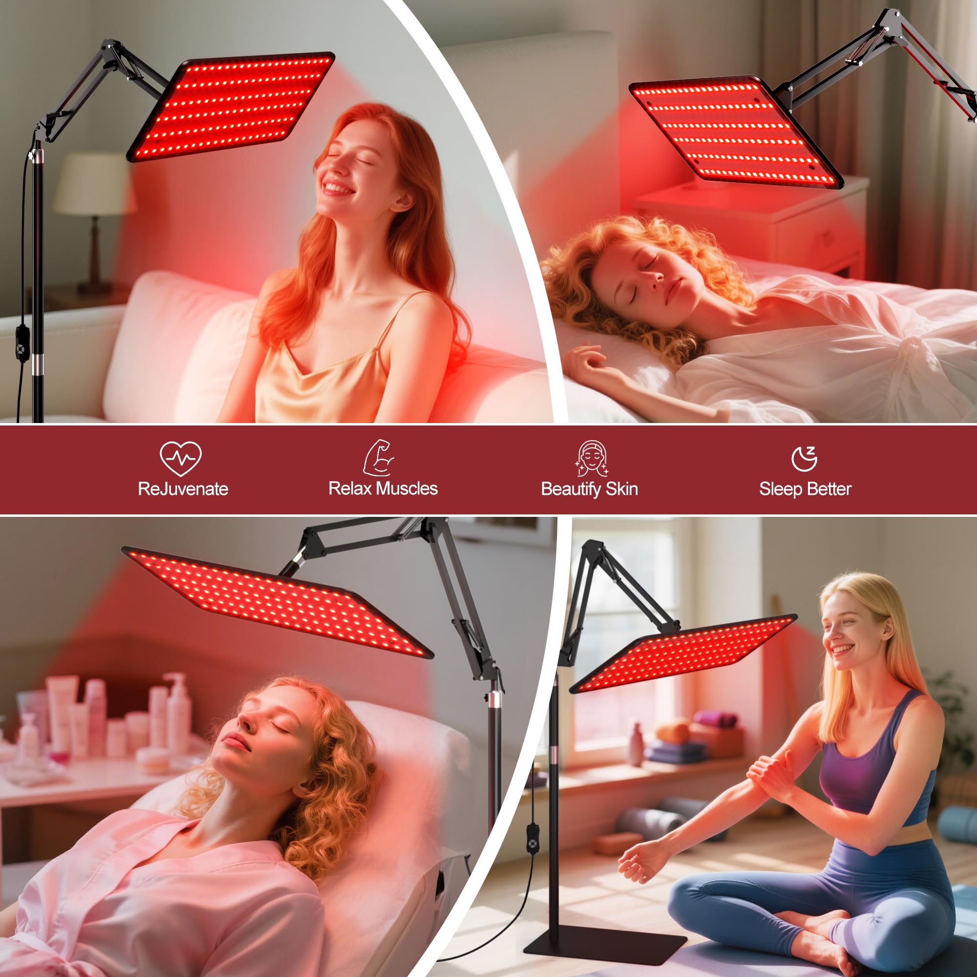 Morfone 850nm-940nm near-infrared lights for deeper tissue reach