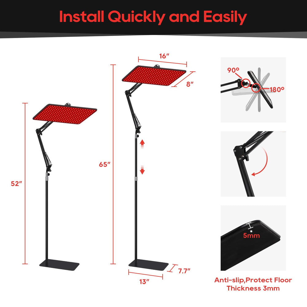 Morfone five-mode system balances visible red and near infrared light