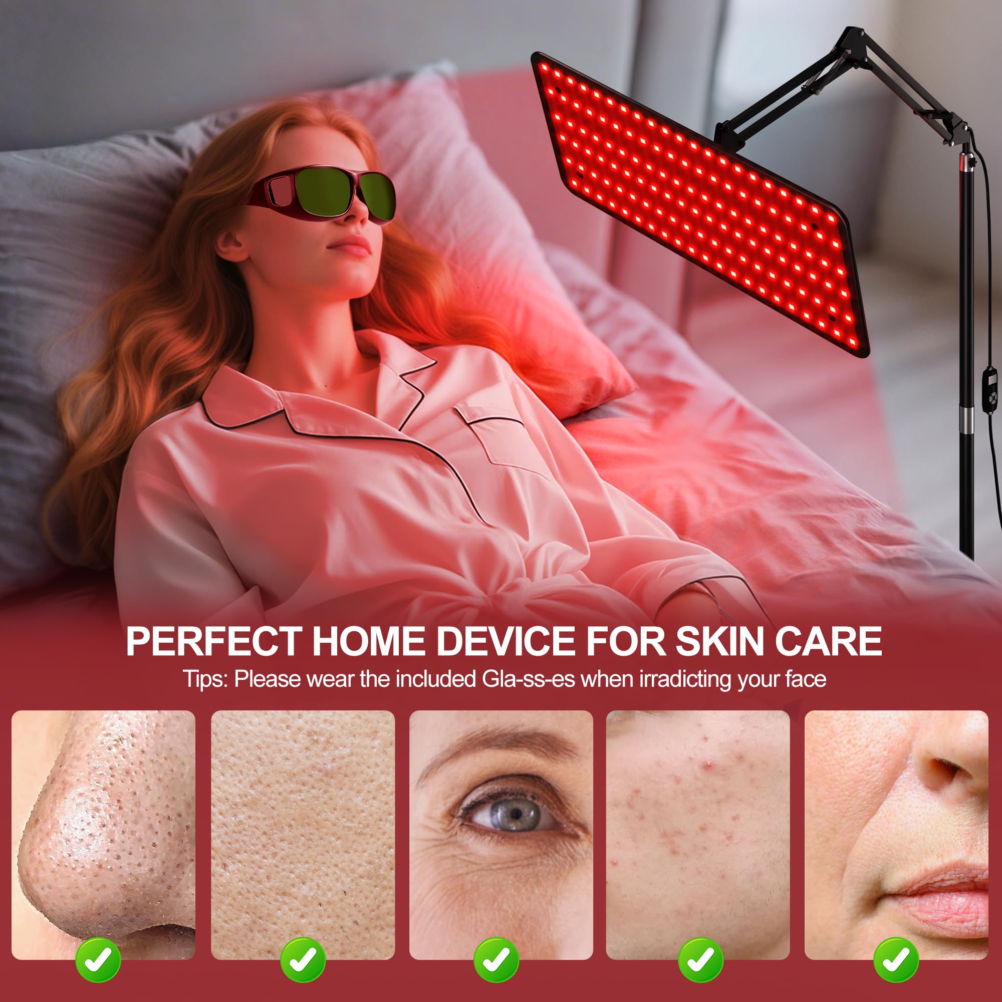 Morfone large therapy panel suitable for facial and full-body sessions