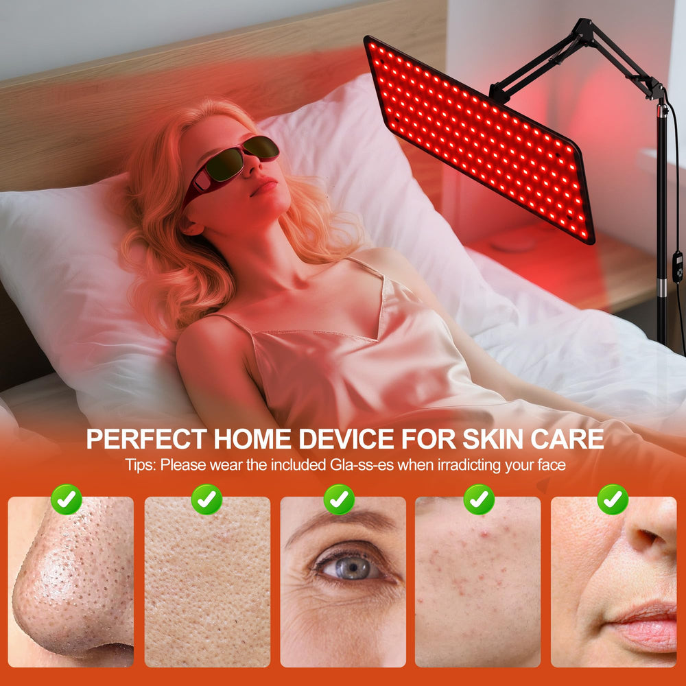 Morfone tri-wavelength beads delivering 660, 850, and 940 nm light for versatile care.