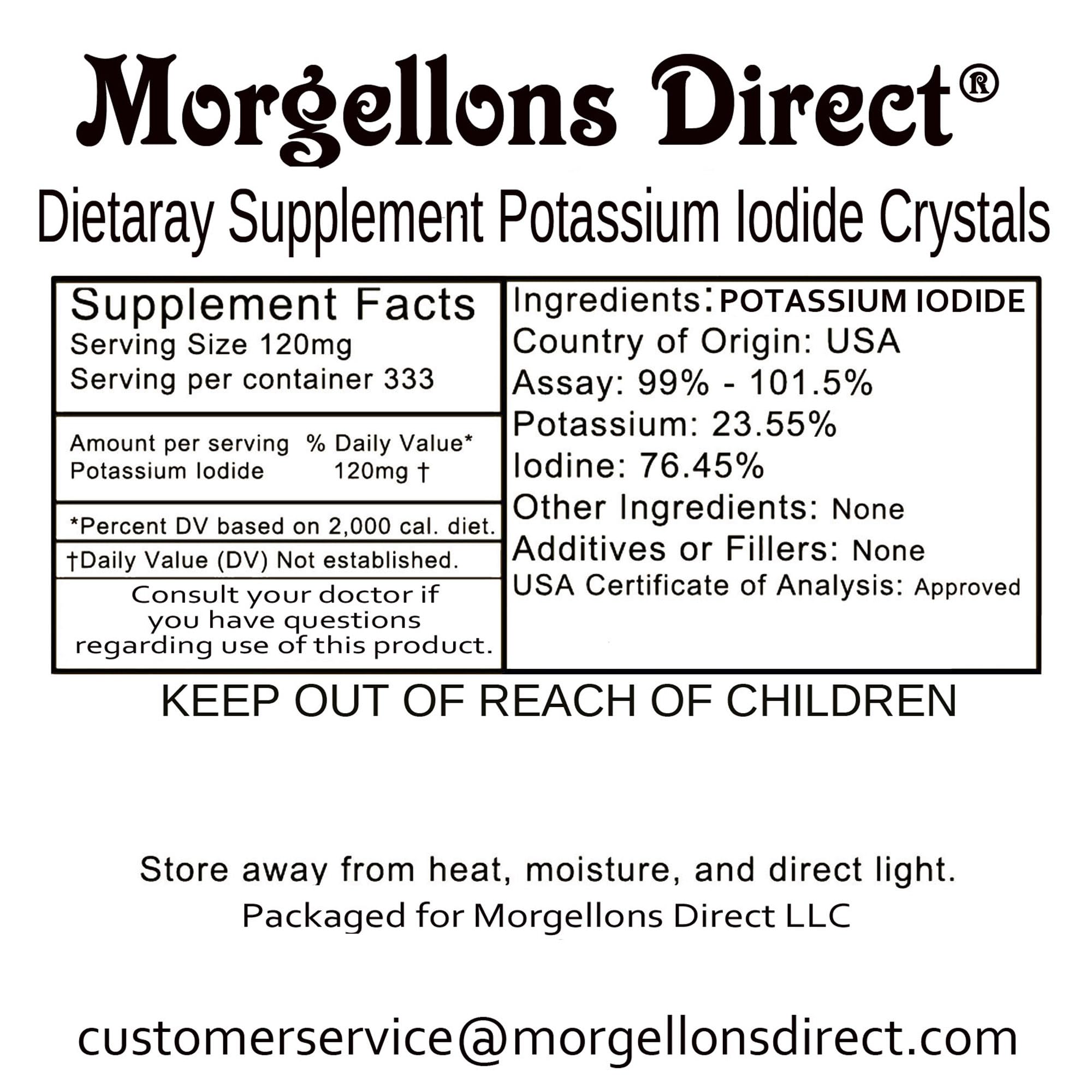 Morgellons Direct distilled water step for safe solution preparation