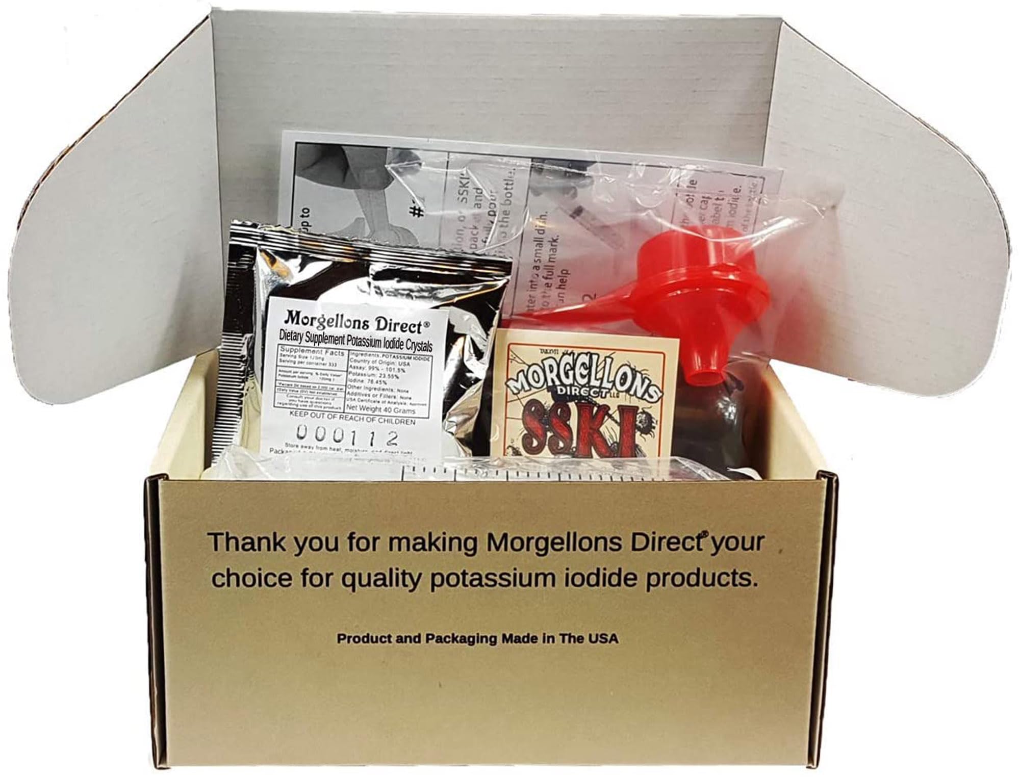 Morgellons Direct twenty batch capacity enables multiple preparations over time