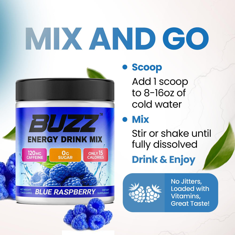 Morning Buzz antioxidants illustration highlighting vegan formula and wellness