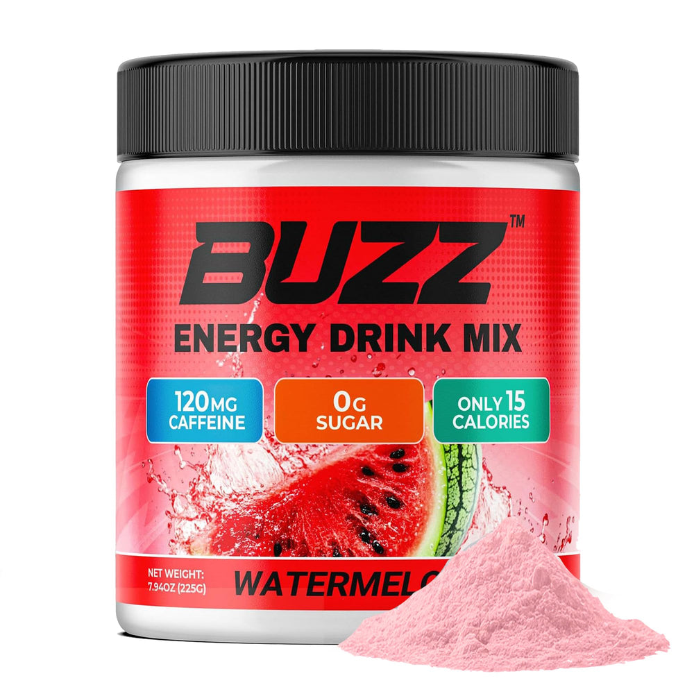 Morning Buzz brand logo with athletes in action signals on-the-go performance.