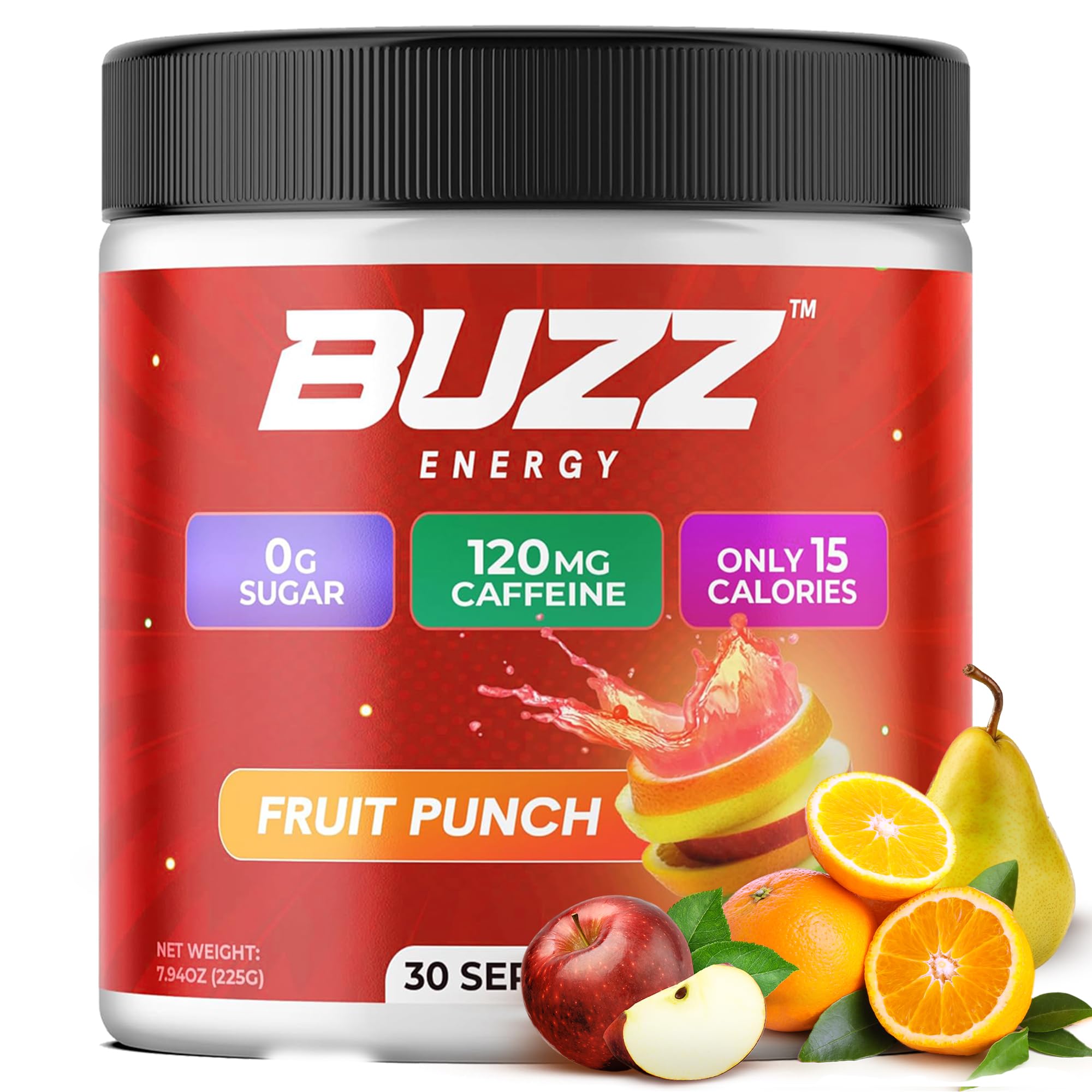 Morning Buzz gluten-free vegan label close-up showcasing clean ingredients