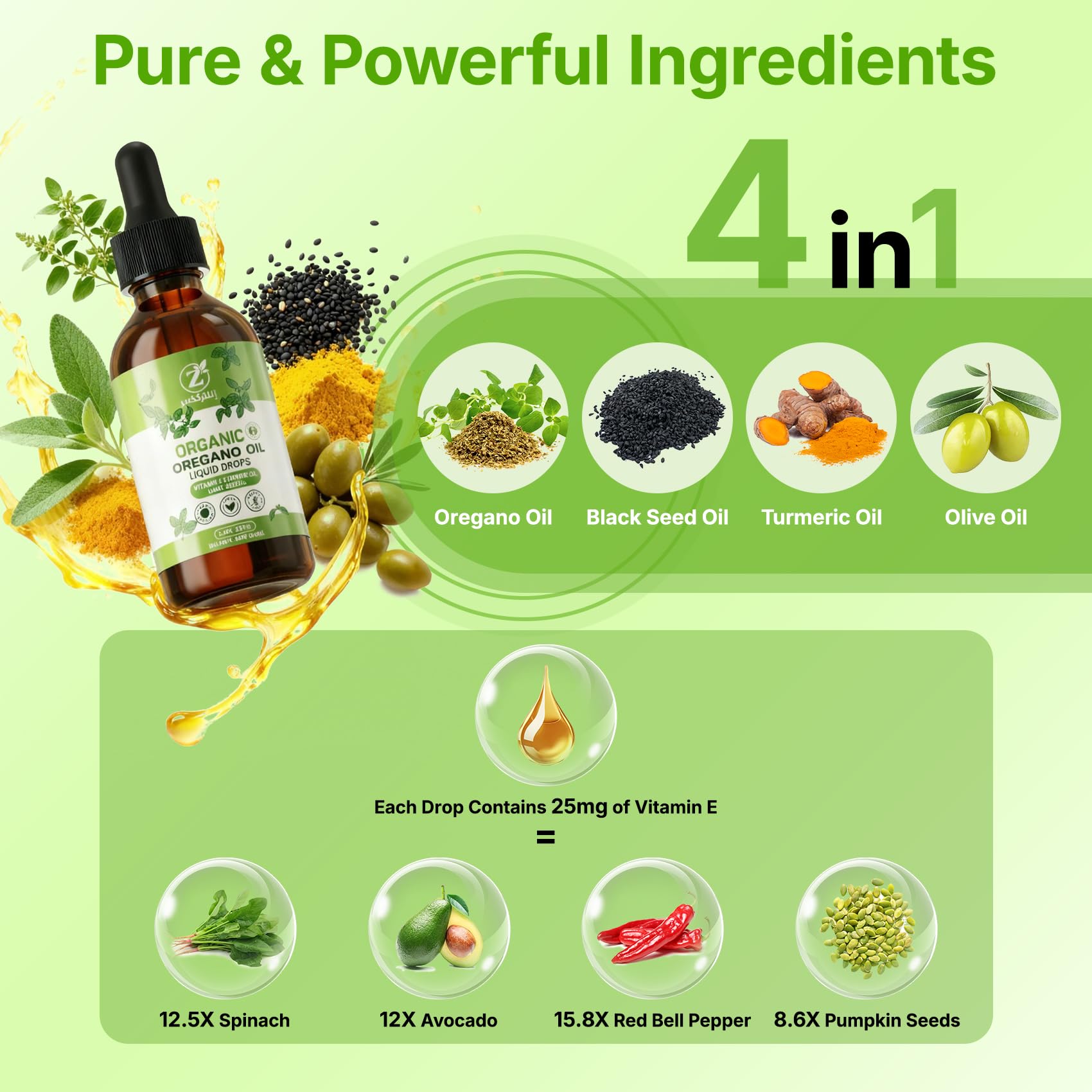 MornThrive drops under tongue for fast absorption