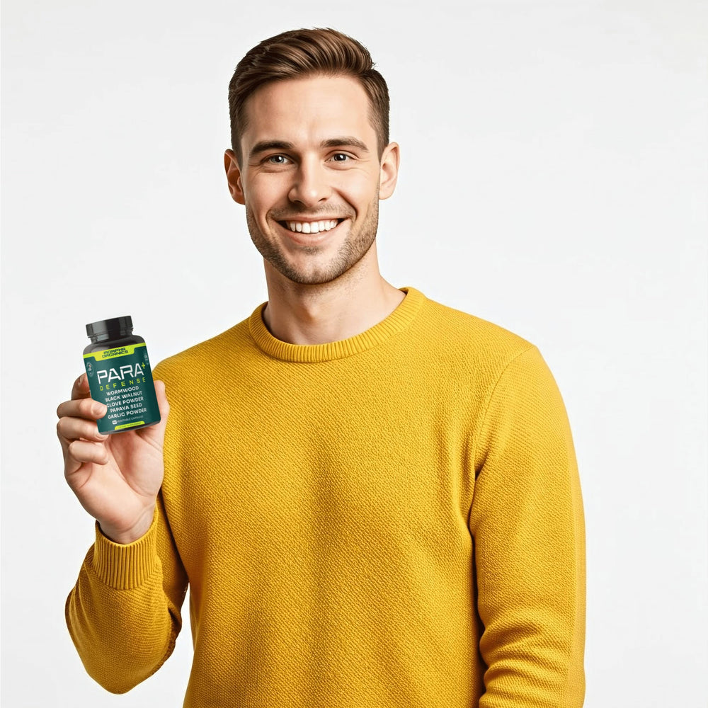 Morpha Organics garlic ingredient visuals for digestive wellness