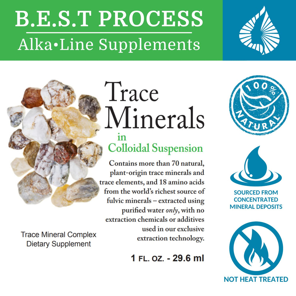 Morter HealthSystem colloidal suspension drops ensure even mineral distribution
