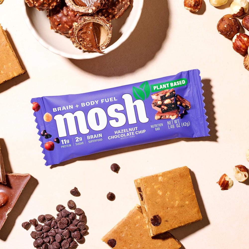 Protein-packed gluten-free bar ready for on-the-go workouts.