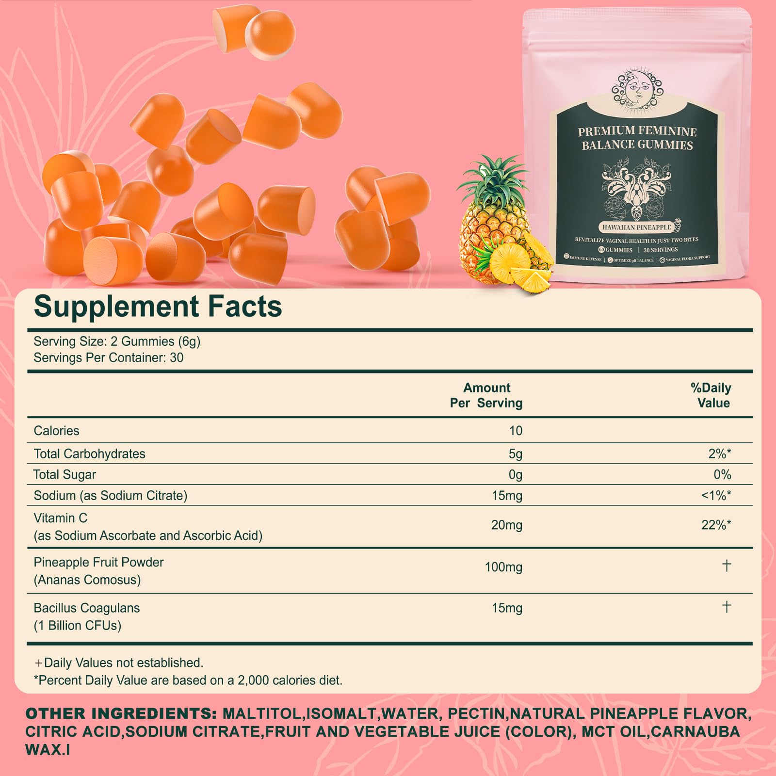 Mosslly daily-use gummies suggest a simple two-gummy routine.