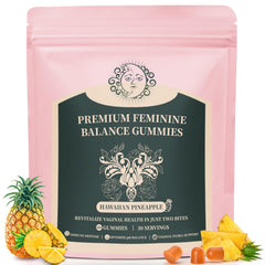 Mosslly packaging highlights vegan formula and pineapple flavor.