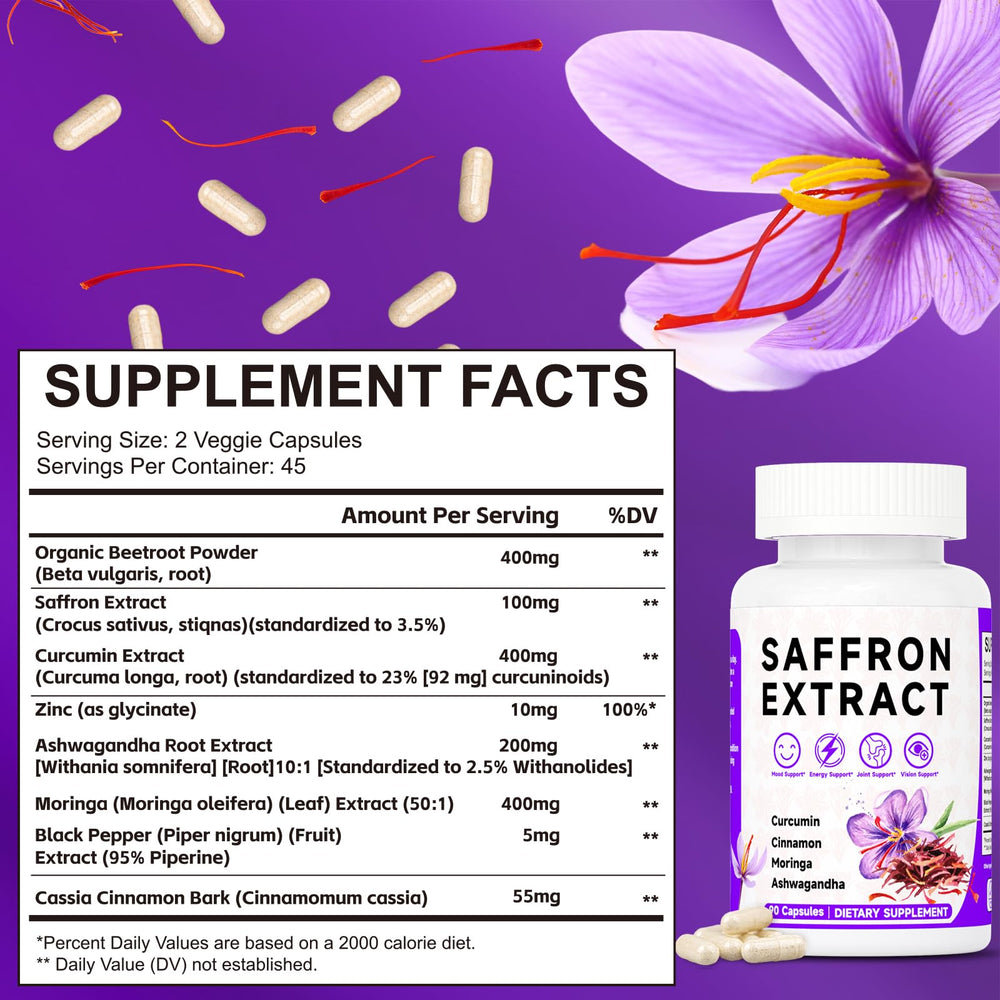 Mosslly Happy Saffron daily use scene conveys calm routine and energy support