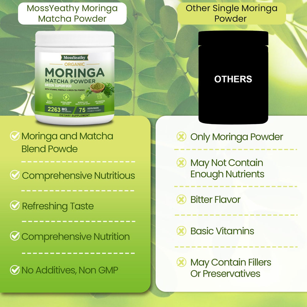 MossYeathy vegan, gluten-free formula supports clean daily vitality.