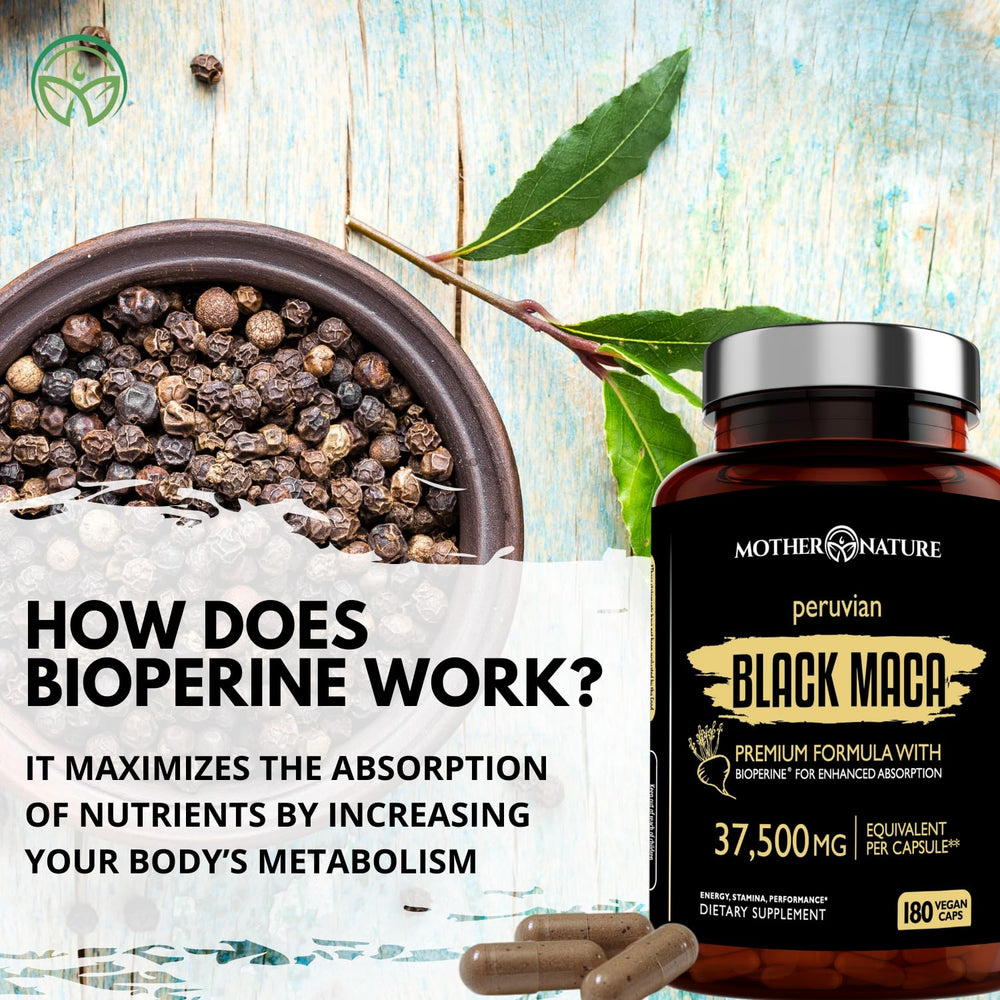 Mother Nature Organics capsule imagery for active lifestyle use