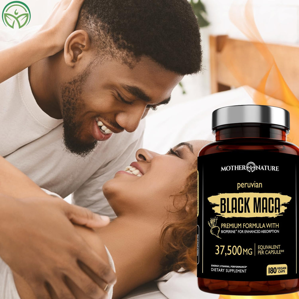 Mother Nature Organics Black Maca root from Peru shows organic origins