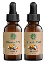 Mother Nature's Essentials Vitamin E Oil blend with coconut and jojoba supports skin nourishment.