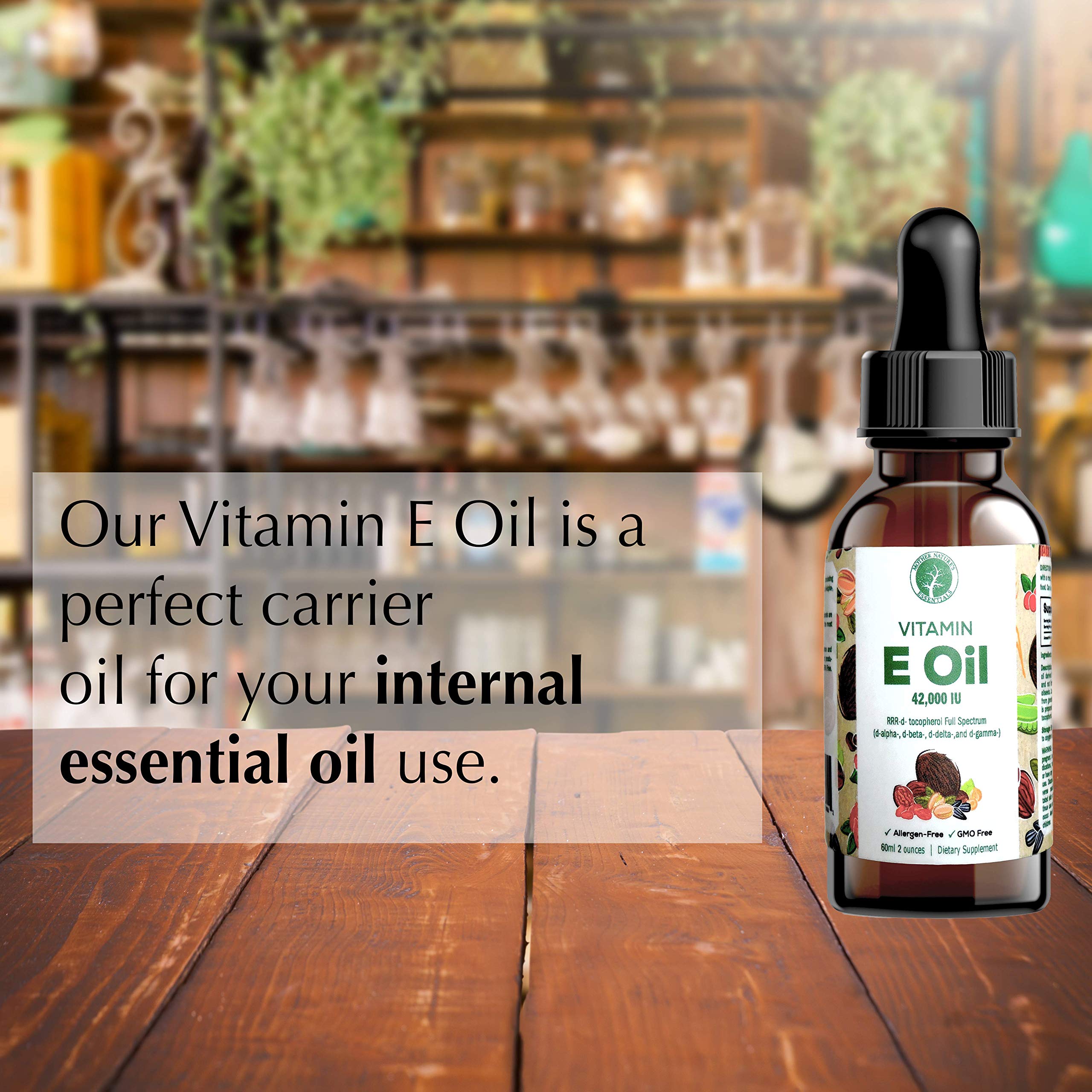 Vitamin E Oil applied to skin demonstrating quick absorption and glow