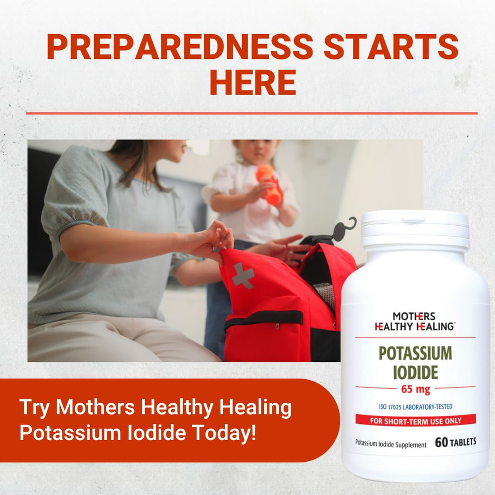 Mothers Healthy Healing compact packaging makes stocking easy for safety plans.