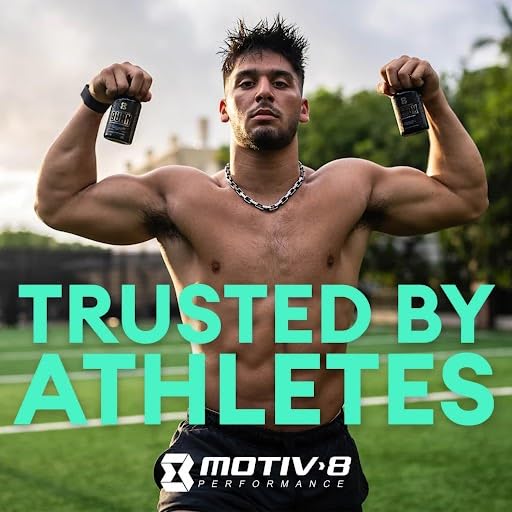 Motiv-8 Essentials Vitamin B-12 Drops label showing ingredients and usage.