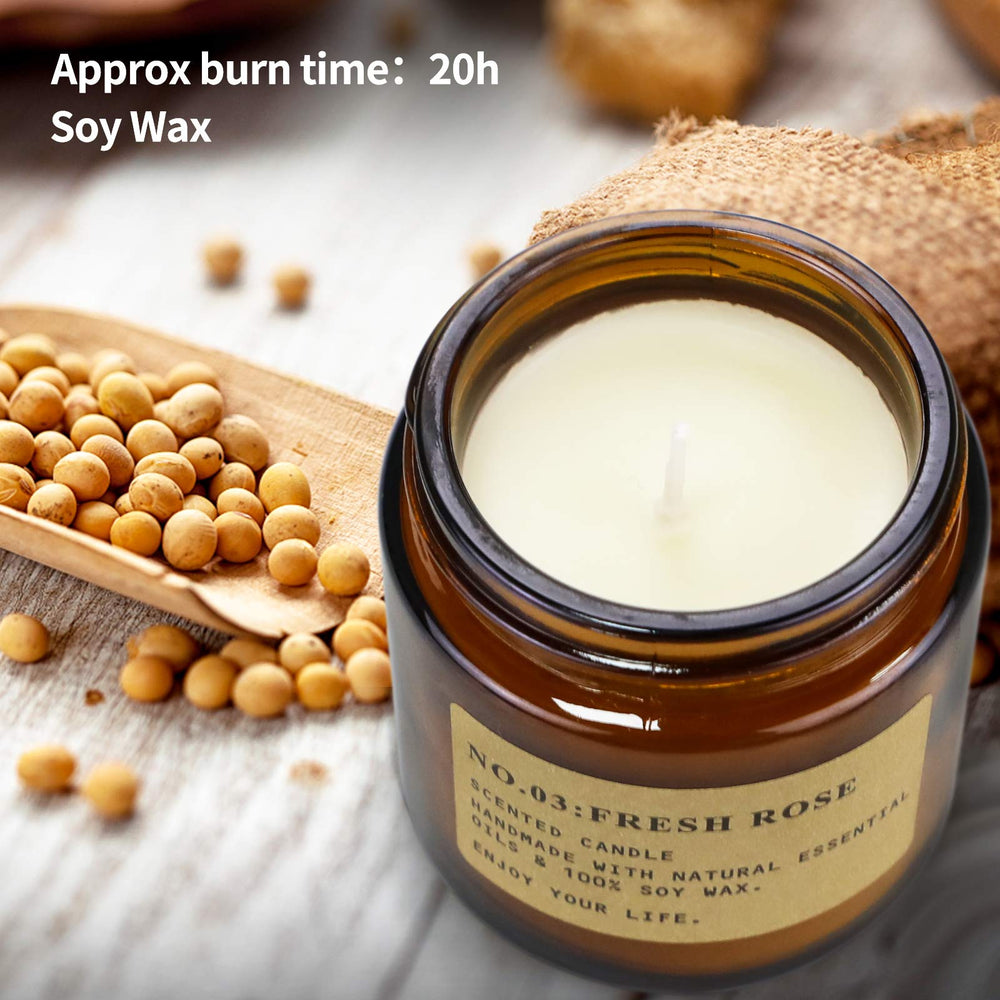 MOULENGGU soy wax blend with premium oils for steady fragrance