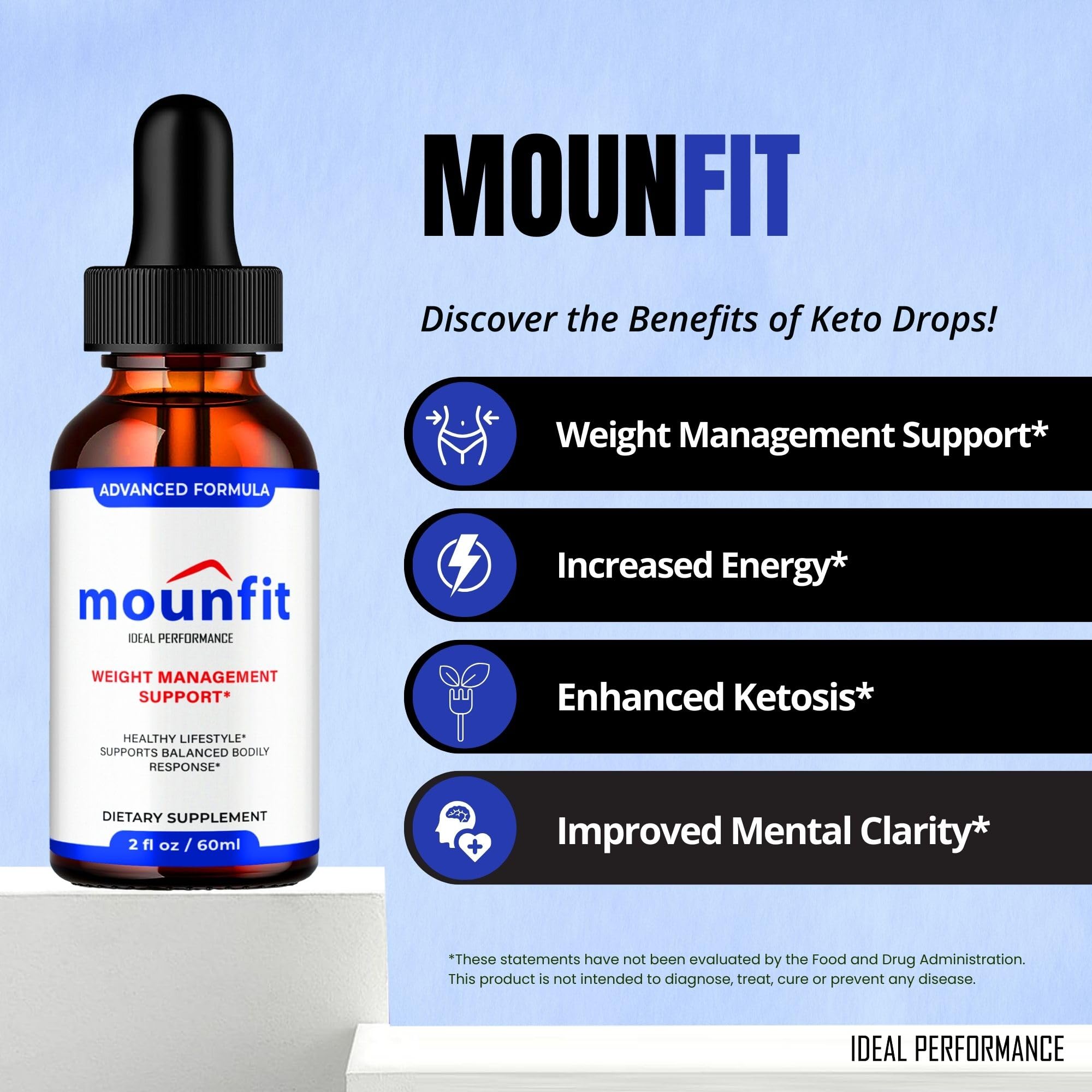 IDEAL PERFORMANCE Mounfit Drops in-use glass ready for everyday serving.