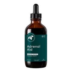 Mountain Meadow Adrenal Aid bottle shows the original formula for daily energy support.