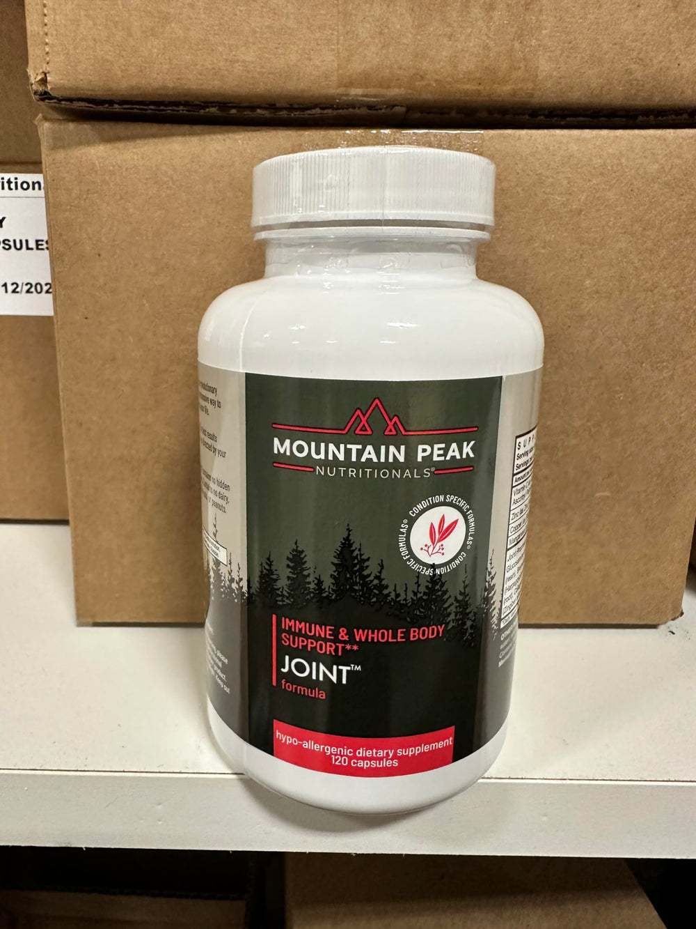 Turmeric in Mountain Peak Joint Formula for antioxidant support.