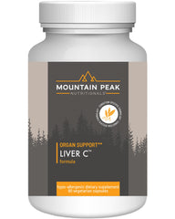 Mountain Peak Liver C bottle with capsules for daily liver support.