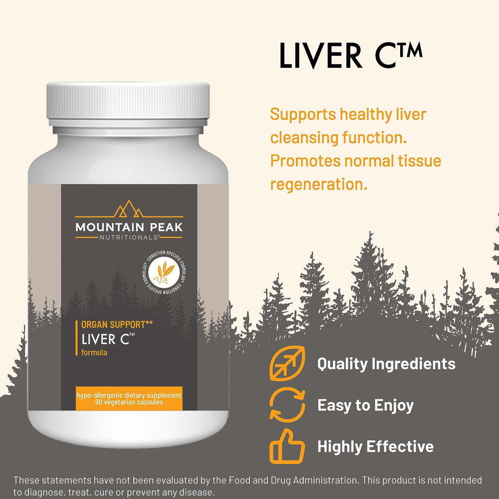 Liver C Siliphos Milk Thistle close-up highlighting tissue support.
