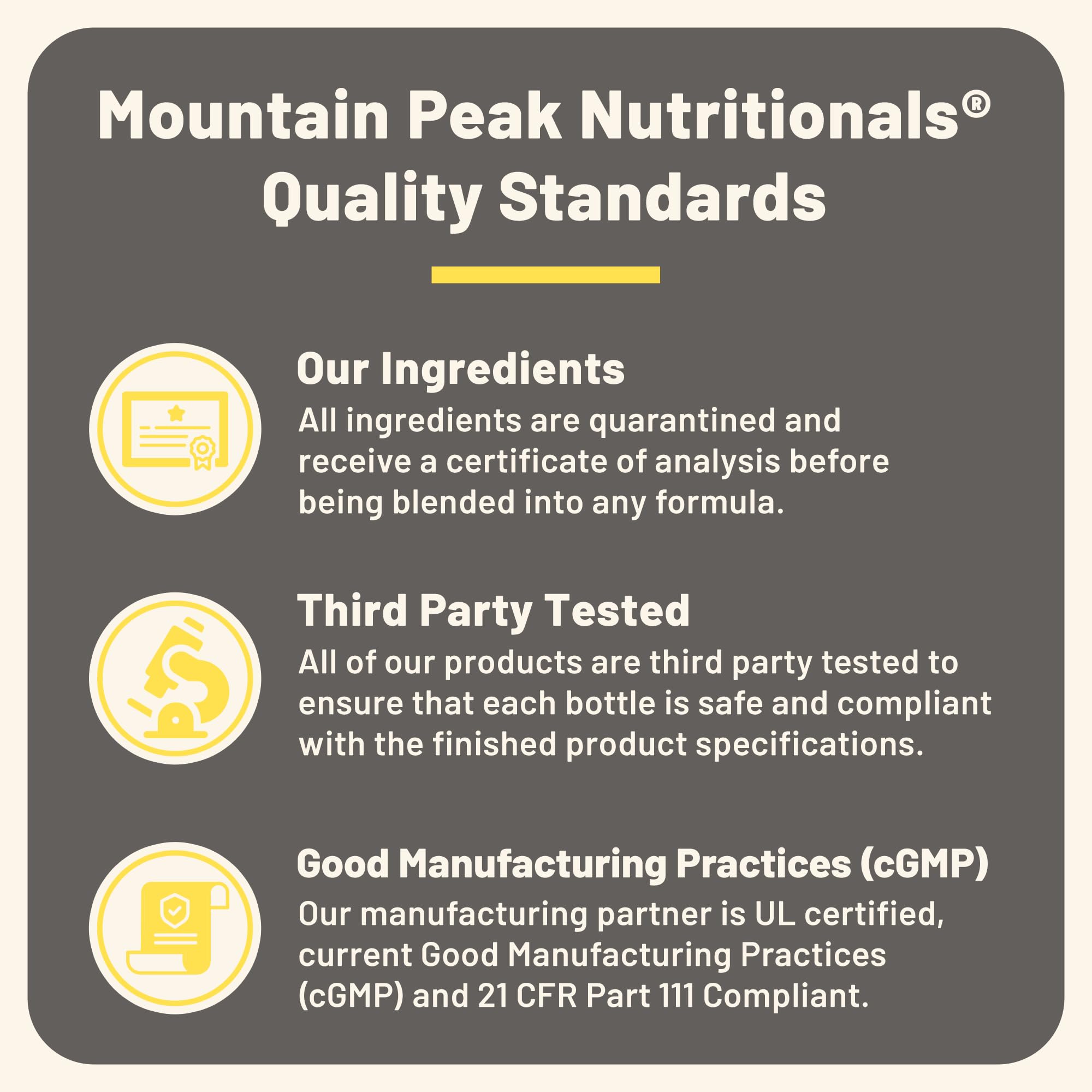 Mountain Peak Nutritionals Prostate bottle packaging overview for decision making
