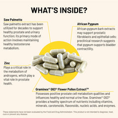 Mountain Peak Nutritionals Pygeum extract visual showing traditional prostate support ingredients