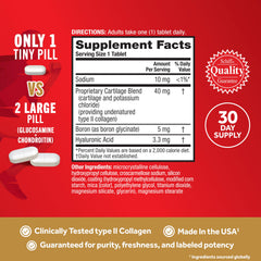 Move Free Ultra packaging highlights Type II Collagen benefits for joint comfort.