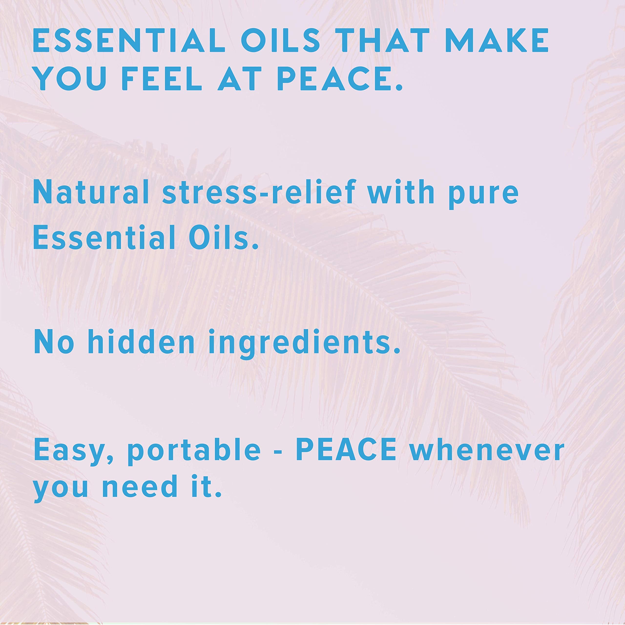 MOXE Peace Nasal Inhaler bottle close-up reveals pure essential oil blend inside